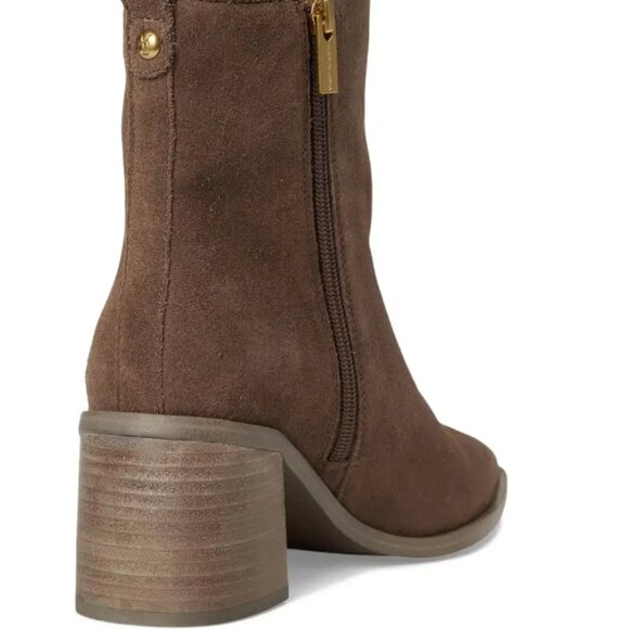 Vince Camuto Lorelai Block Heel Bootie - Toasted Taupe - Picture 4 of 4